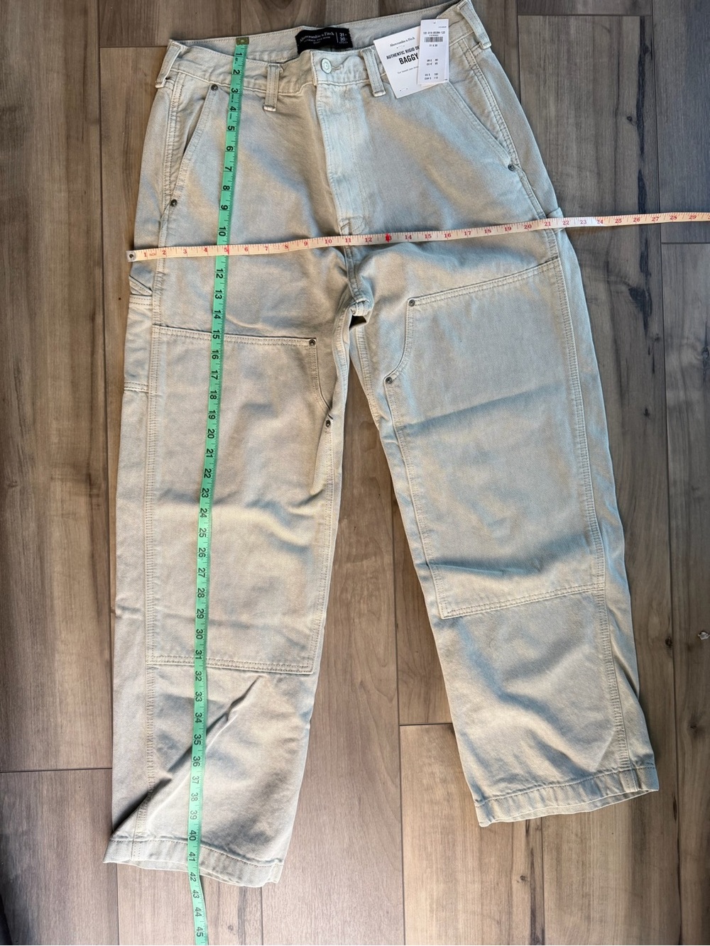 Abercrombie & Fitch Tan Cargo Pants